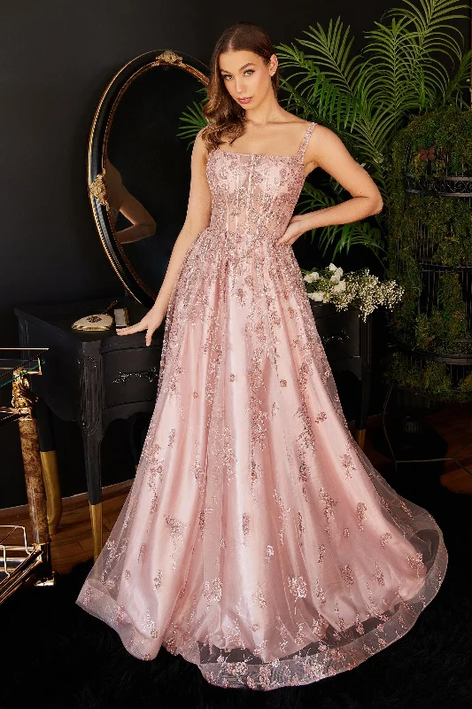 Style Without Limits Cinderella Divine J840 Long A-Line Evening Gown