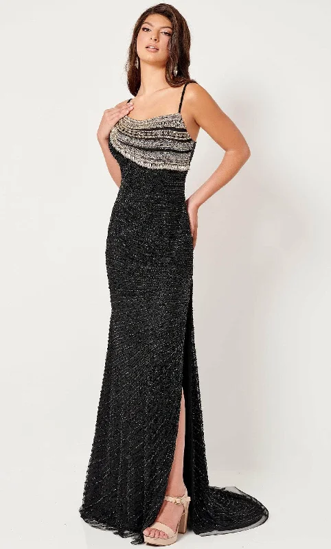 Affordable Women’s Fashion Rachel Allan 70358 - Scoop Beaded Evening Gown