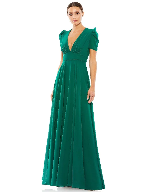 Fresh Fashion Discounts Mac Duggal 55681 Long Formal Chiffon Evening Dress
