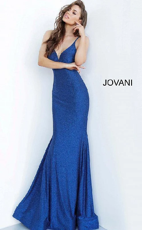 Premium Style Jovani 4221 Long Formal Glitter Prom Gown