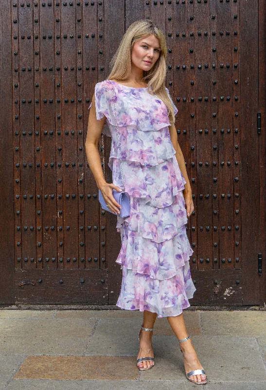 Redefining Women's Style Shimmer and Rose Dress