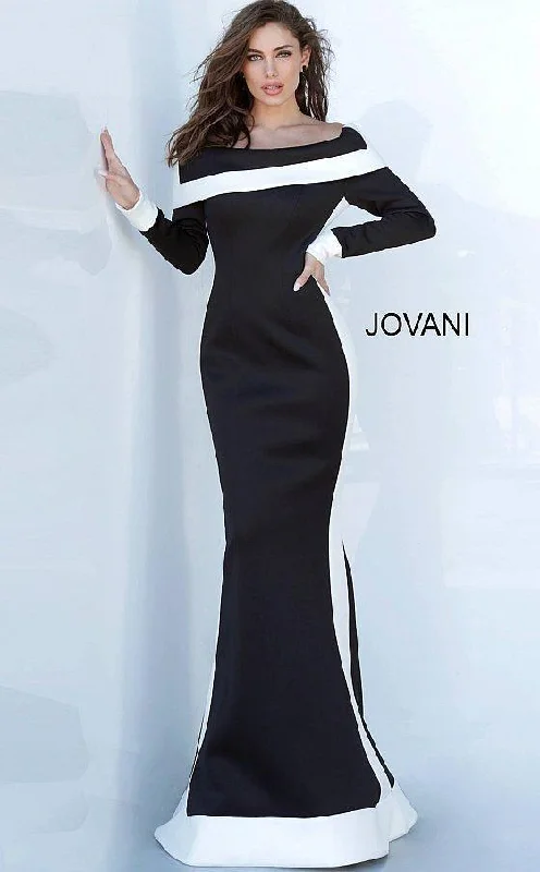 Casual Chic Jovani 4062 Long Sleeve Formal Dress