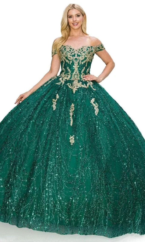 Easygoing Women’s Style Cinderella Couture 8033J - Embellished Sweetheart Ballgown