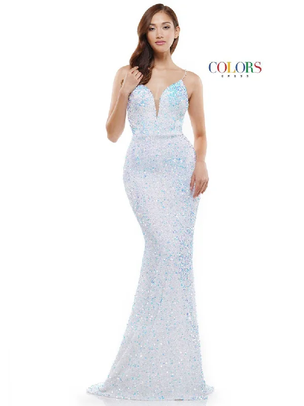 Trendy Women’s Dresses Online Colors 2459 Size 0, 6 & 12 Long Sequin Backless Prom Dress Formal Pageant Gown Crystal Strap