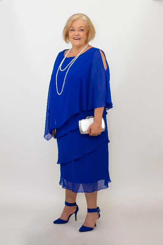 Stylish Looks Layla Jones -LJ0336 Cape Dress