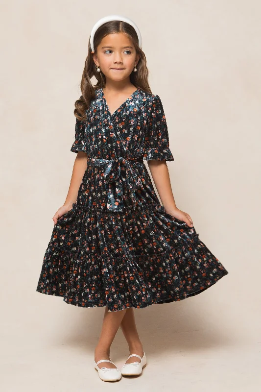 Latest Trends Mini Millie Dress in Navy Floral - FINAL SALE