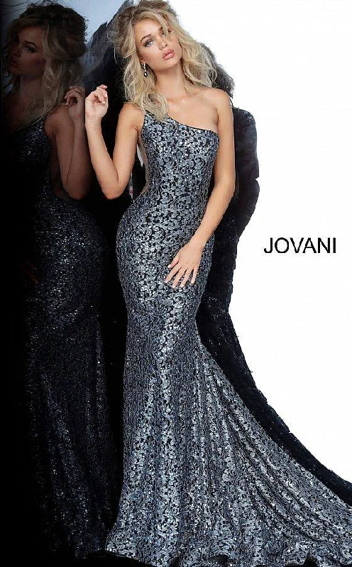 Vibrant Styles Jovani 3927 Long Prom Formal Lace Dress