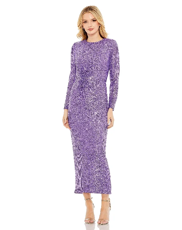 Season Offer Mac Duggal 42043 Long Sleeve Formal Dress
