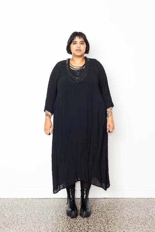 Eco Friendly Fashion Sale Lala - 1613 Laundry Tuck Hem Dress