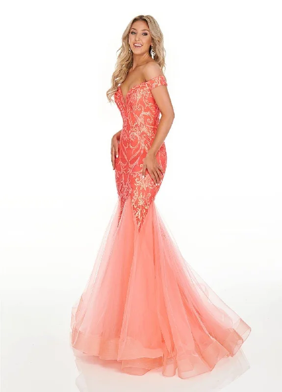 Trendy Styles Rachel Allan Prom Long Formal Mermaid Dress