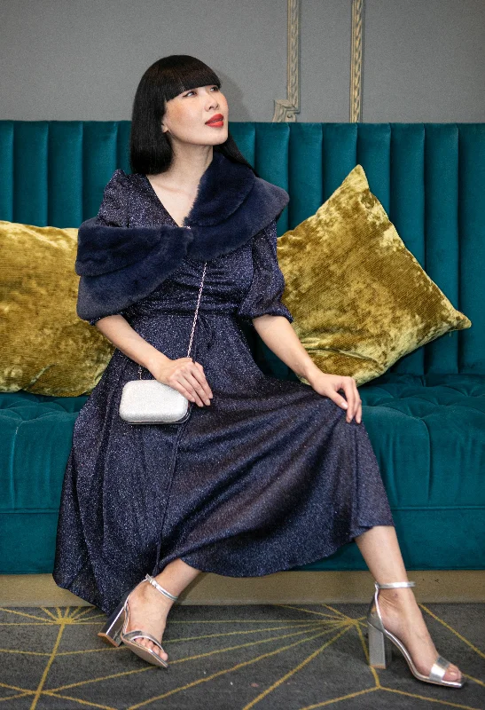 Get The Latest Trends Midnight Shimmer Dress