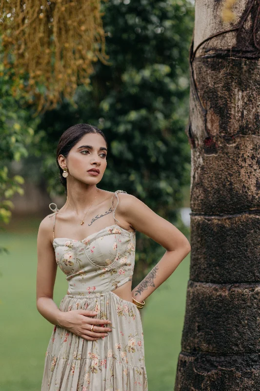 End Of Season Sale Galliana Bustier Maxi Sundress