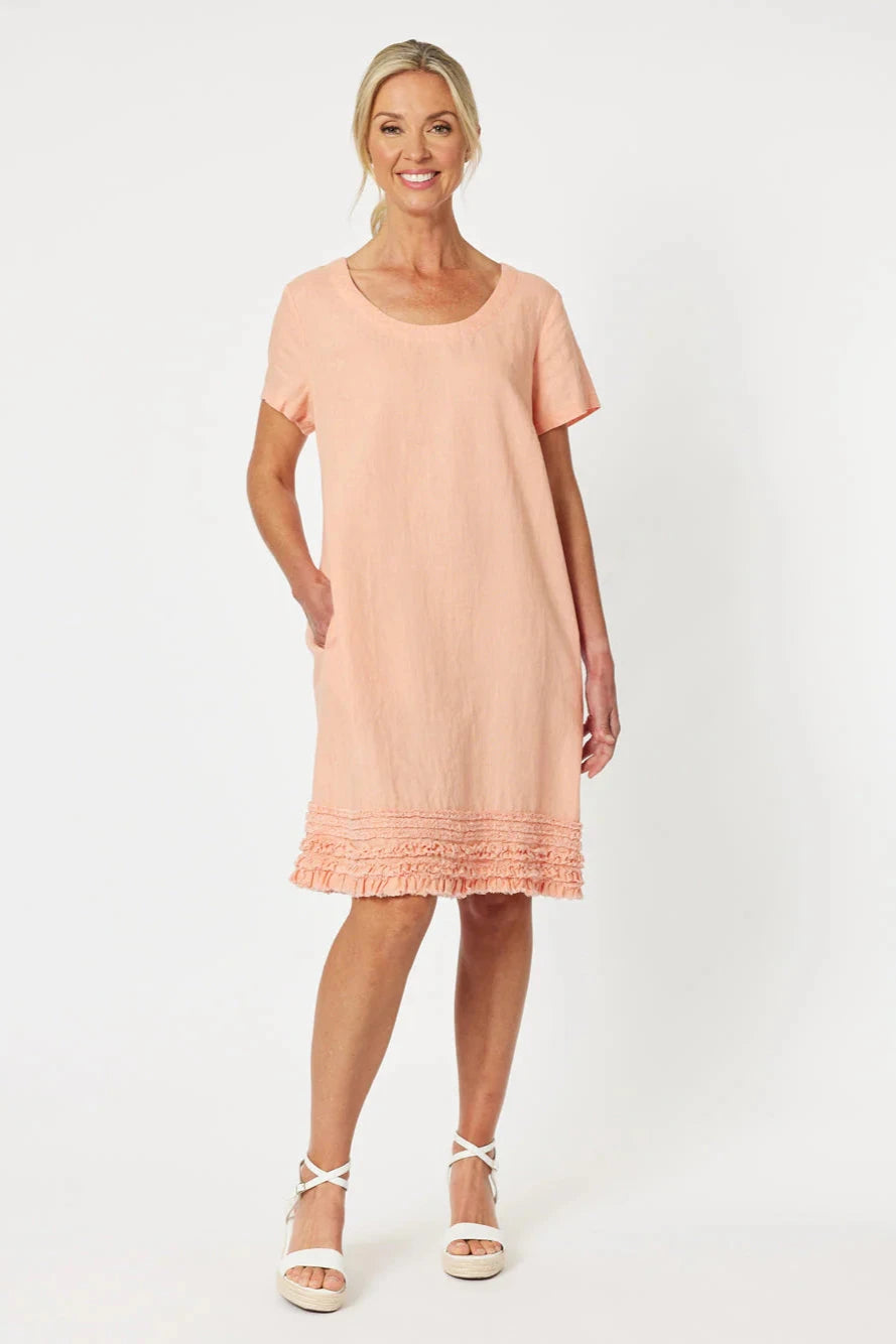 Best Sellers Gordon Smith Collection - 46000 Ruffle Hem Dress