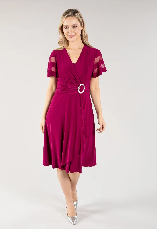 Women's Clothing For Outdoor Activities Ruched Waist Dress