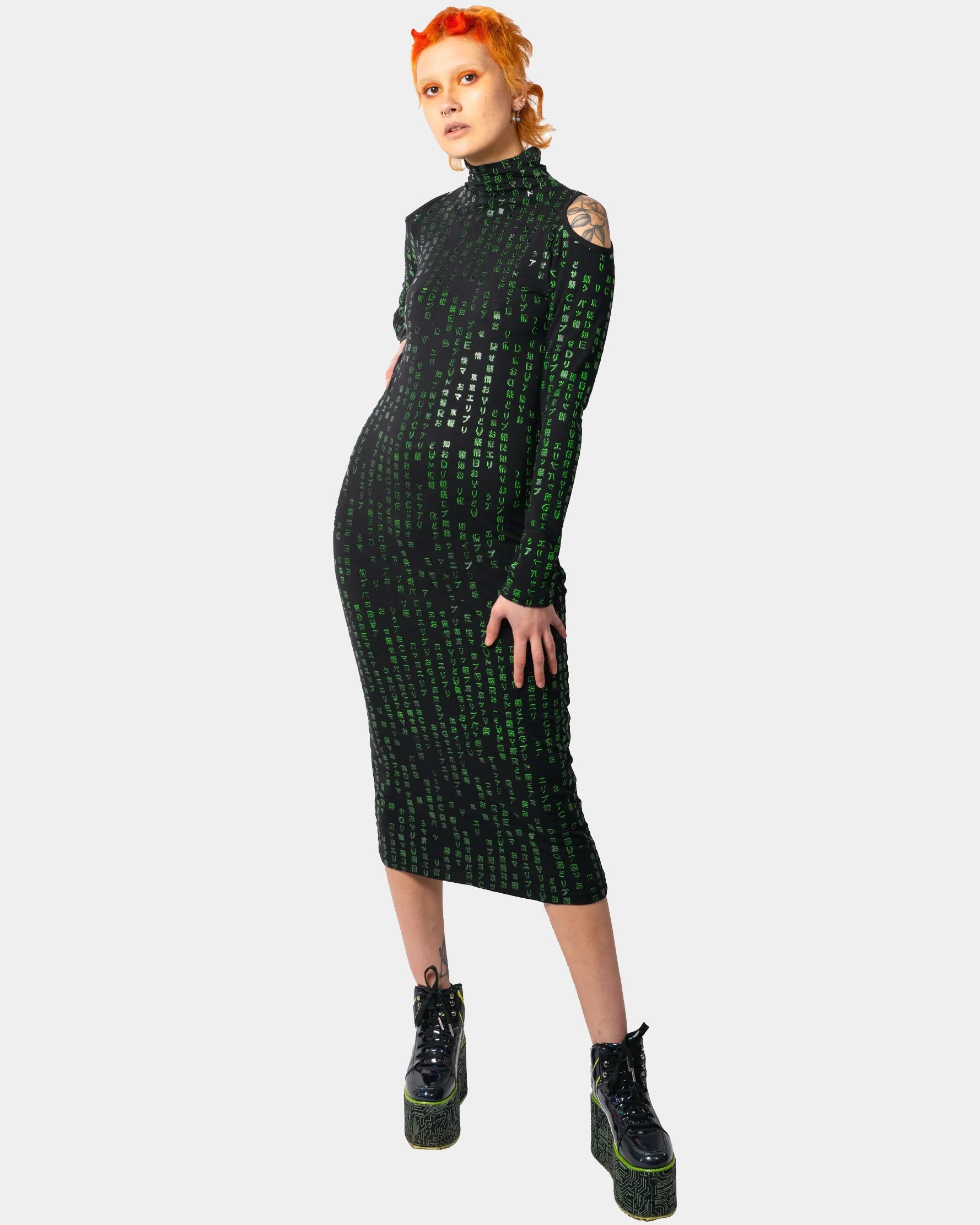 Seasonal Clearance WOMENS DRESS L/S BINARY