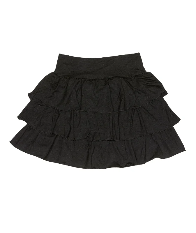 Flash Sales This Week FBZ Girls Cam Jersey 3-Ruffle Skirt