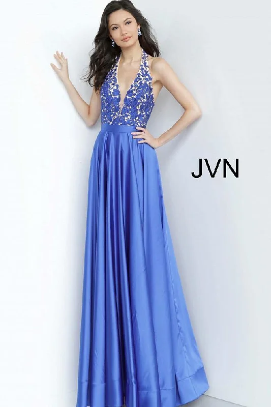 Flash Discount Jovani 00927 Halter Prom Long Gown