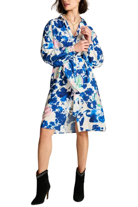 Effortless Style CRANE BIRDS DRESS - SP7761