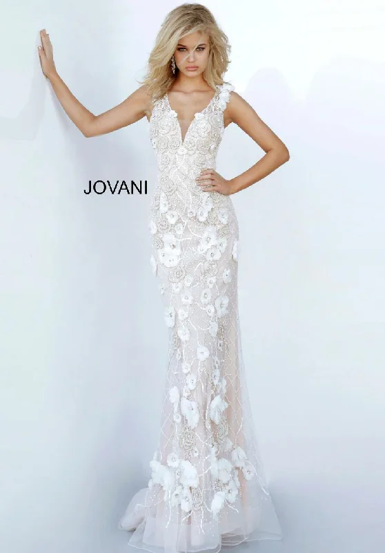 Quality Wear Jovani 02773 Long Formal Sleeveless Prom Dress