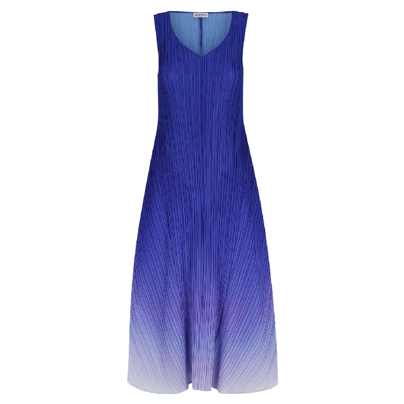 Unleash Your Fashion Long Estrella Dress - Ombre & Plain