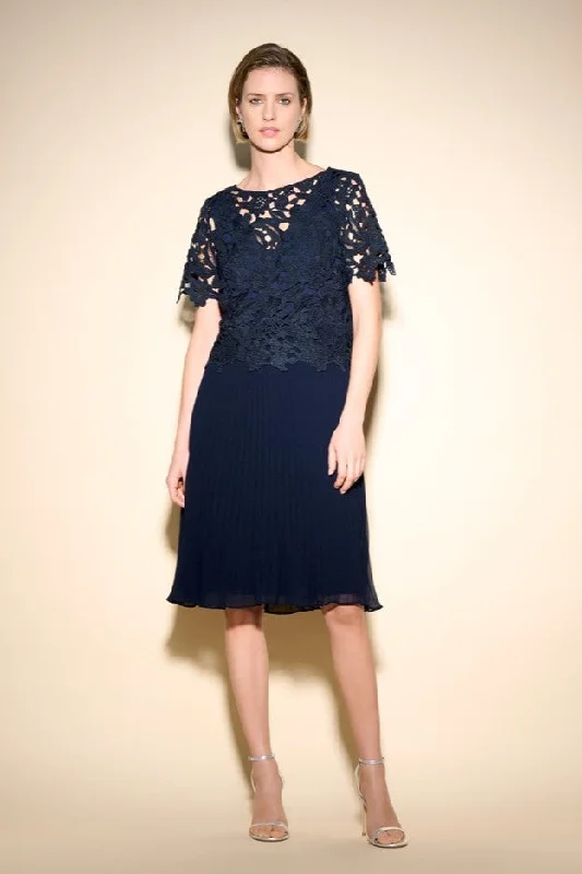 Holiday Special Offers Joseph Ribkoff - 233707 Lace Pleat Dress