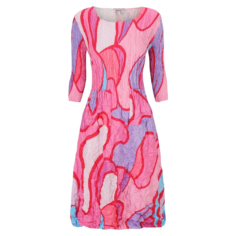 Big Savings 3/4 Sleeve Smash Pocket Dress - Prints | AW24