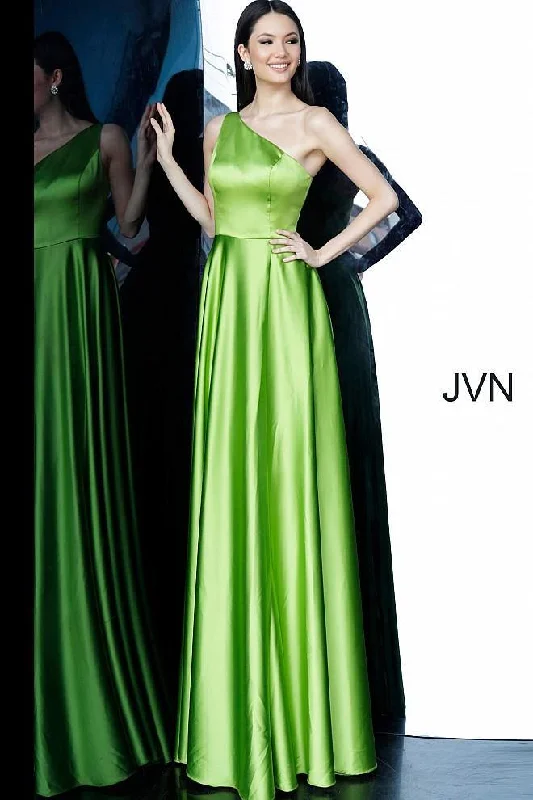 Unique Women’s Fashion Pieces Jovani 1766 Prom Long Satin Dress