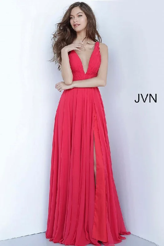 Clothes Sales Jovani 65014 Long Chiffon Prom Gown