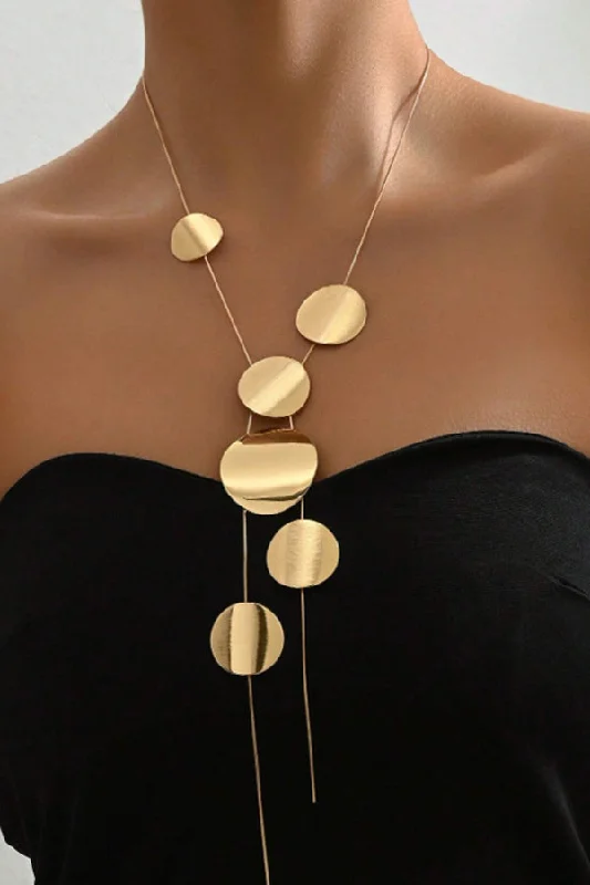 Embrace New Fashion Fashionable Hollow Geometric Necklace