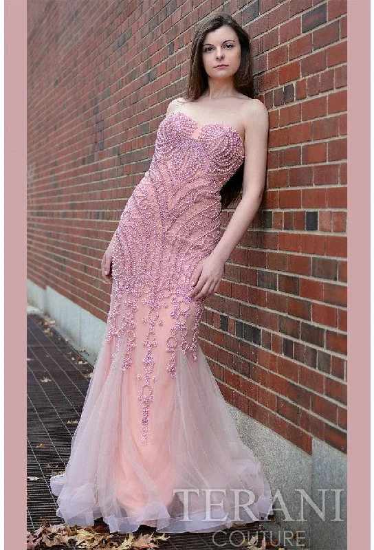 Online Boutiques Terani Couture 1611GL0463A Sexy Long Prom Dress