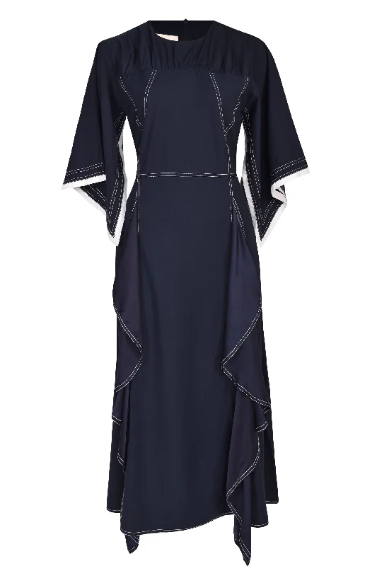 Fashion Forward Lovebirds Magnolia Dress - Navy