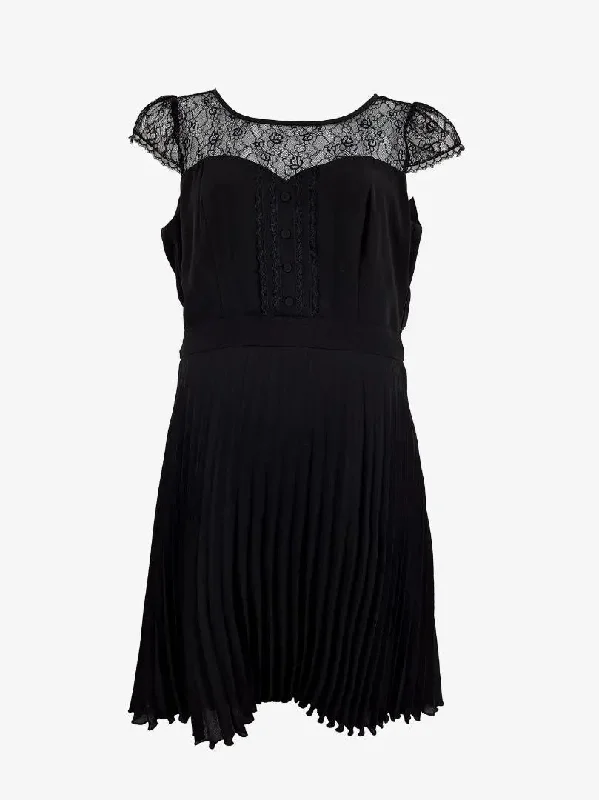 Catch Every Fashion Trend Review Pleated Mini Dress Size 14