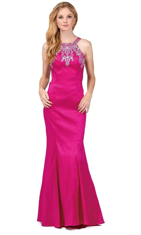 Trendy Attire For Her Dancing Queen 9943 - Beaded Ornate Mermaid Prom Gown