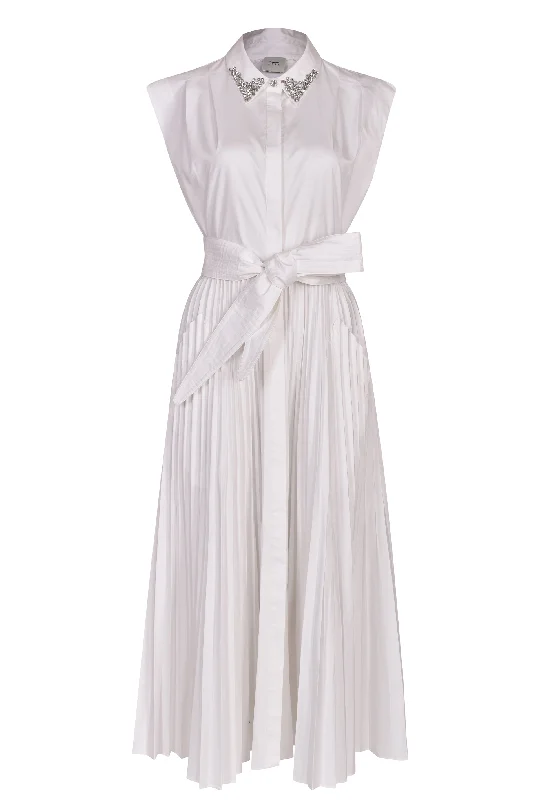 All Season Basics Discount Husk Ingrid dress - White