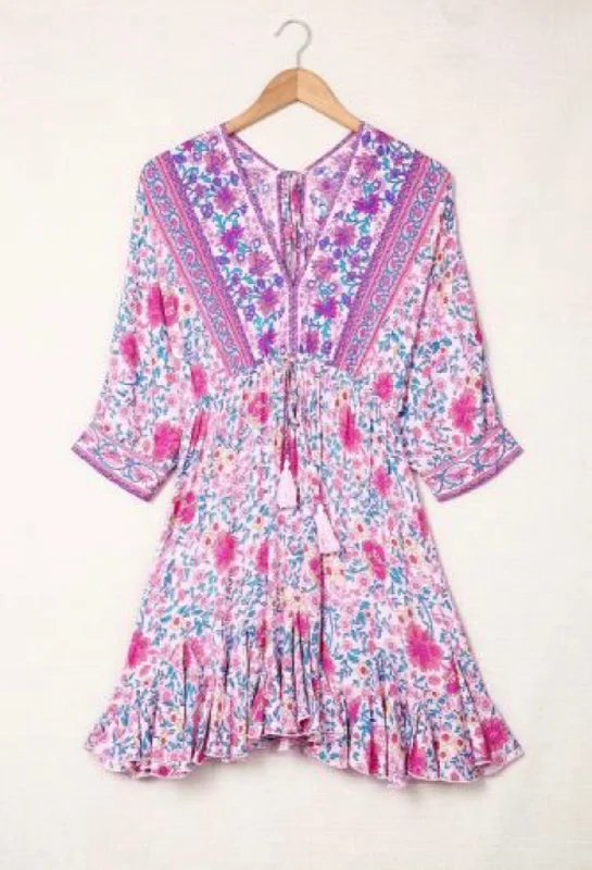 Fashionista Favorites Floral Boho Dress