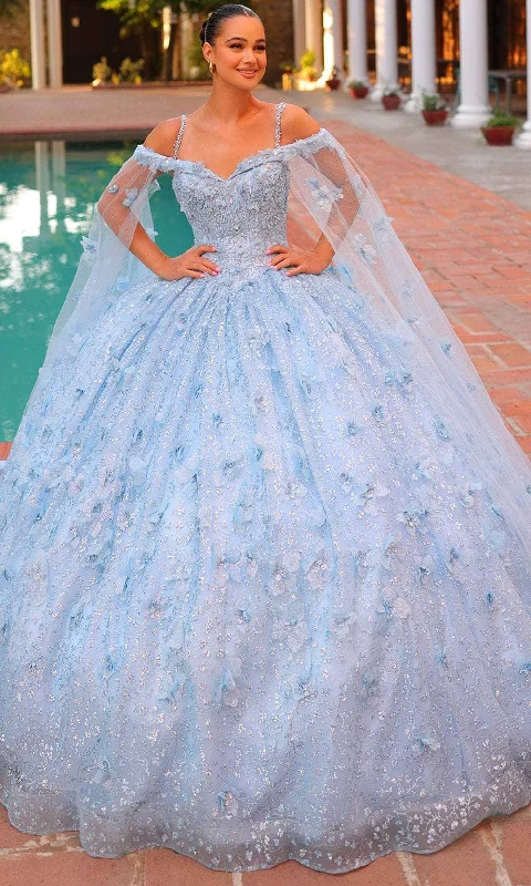 Latest Trends Amarra 54308 - Sweetheart Floral Appliqued Ballgown