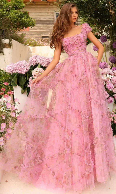 Big Savings Amarra 94044 - Floral Detailed Ballgown