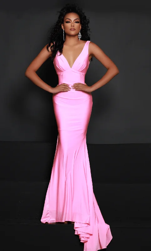 Limited Time Offers Johnathan Kayne 2662 - Cutout Back Evening Gown