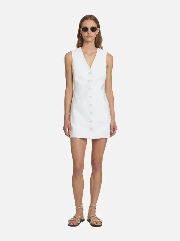 Trendy Attire For Her Cascade Dress - Ivory