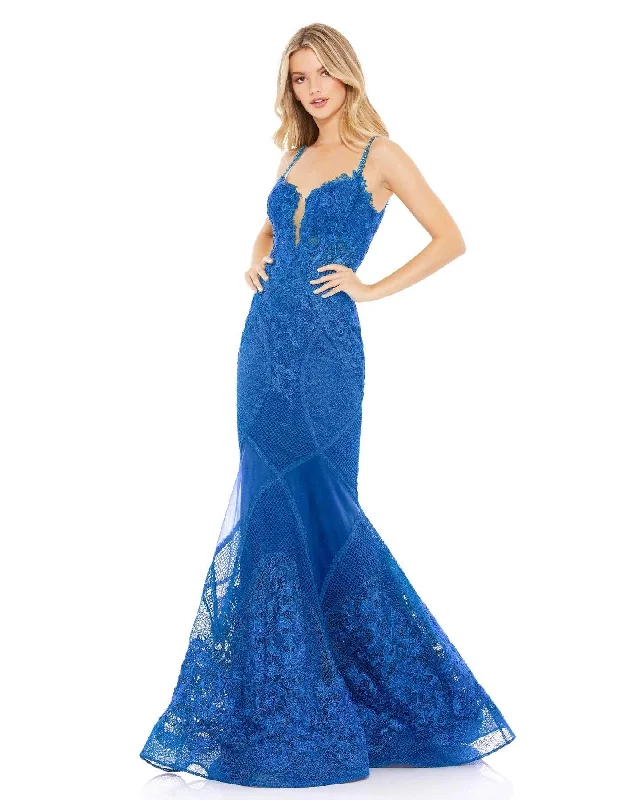 Trend Alert Mac Duggal 79082 Prom Long Mermaid Lace Gown