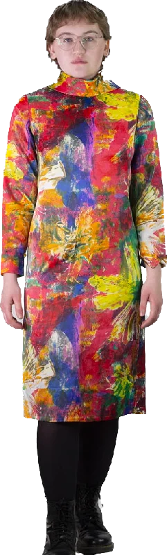 Women's Trendy Activewear Apparel 90s Etcetra Bold Watercolor Dress      w29