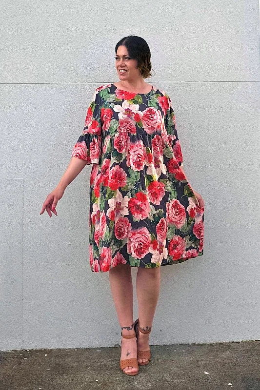 Women's Travel Outfit Set Cashews - DRS117/F20 Rosie Dress