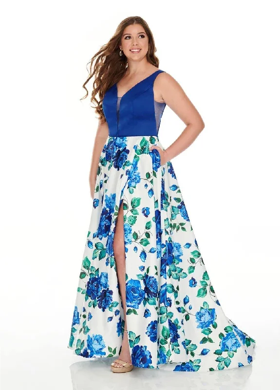 Chic Style Rachel Allan Prom Plus Size Long Dress