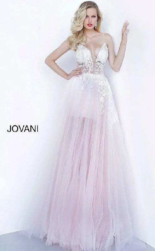 Vintage Fashion Jovani 67411 Prom Long Ball Gown