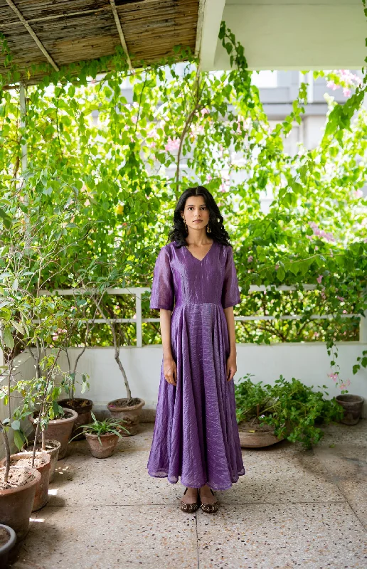 Vibrant Prints Handwoven Banarasi Dress