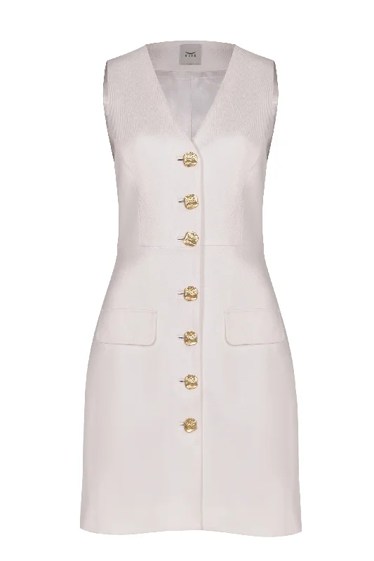Inspired By You, Designed For You Husk Eden dress - White