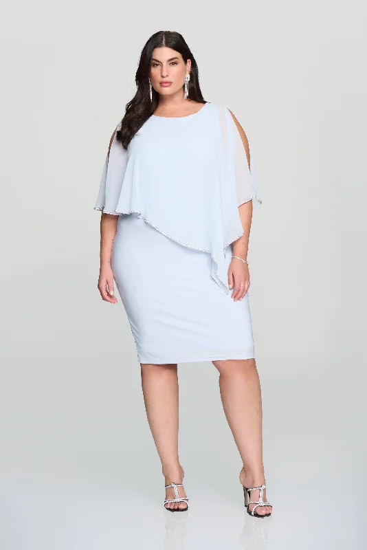 Bundle Offer Joseph Ribkoff - 223762S24 Chiffon Overlay Dress