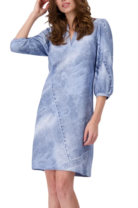 Top Brand Discounts 3/4 SLV DRESS - 408369MNR