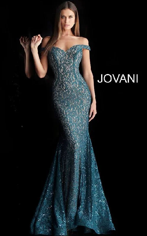 Style Redefined Jovani 64521 Prom Long Mermaid Formal Lace Dress