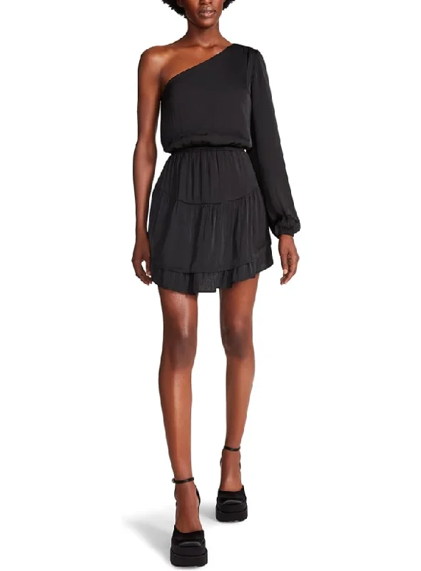 Fresh Styles, Fresh Deals M - steve madden black one shoulder mini dress